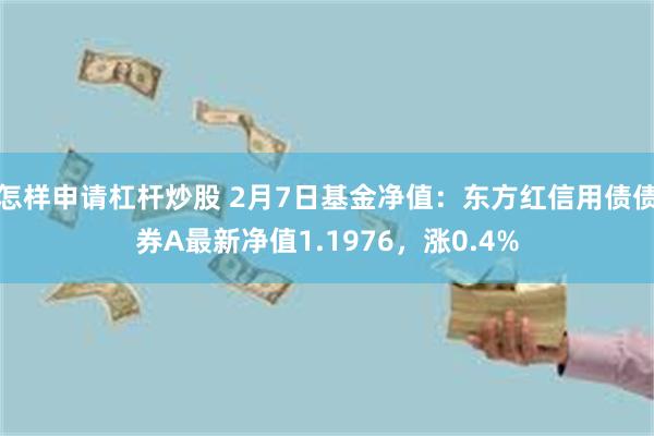 怎样申请杠杆炒股 2月7日基金净值：东方红信用债债券A最新净值1.1976，涨0.4%